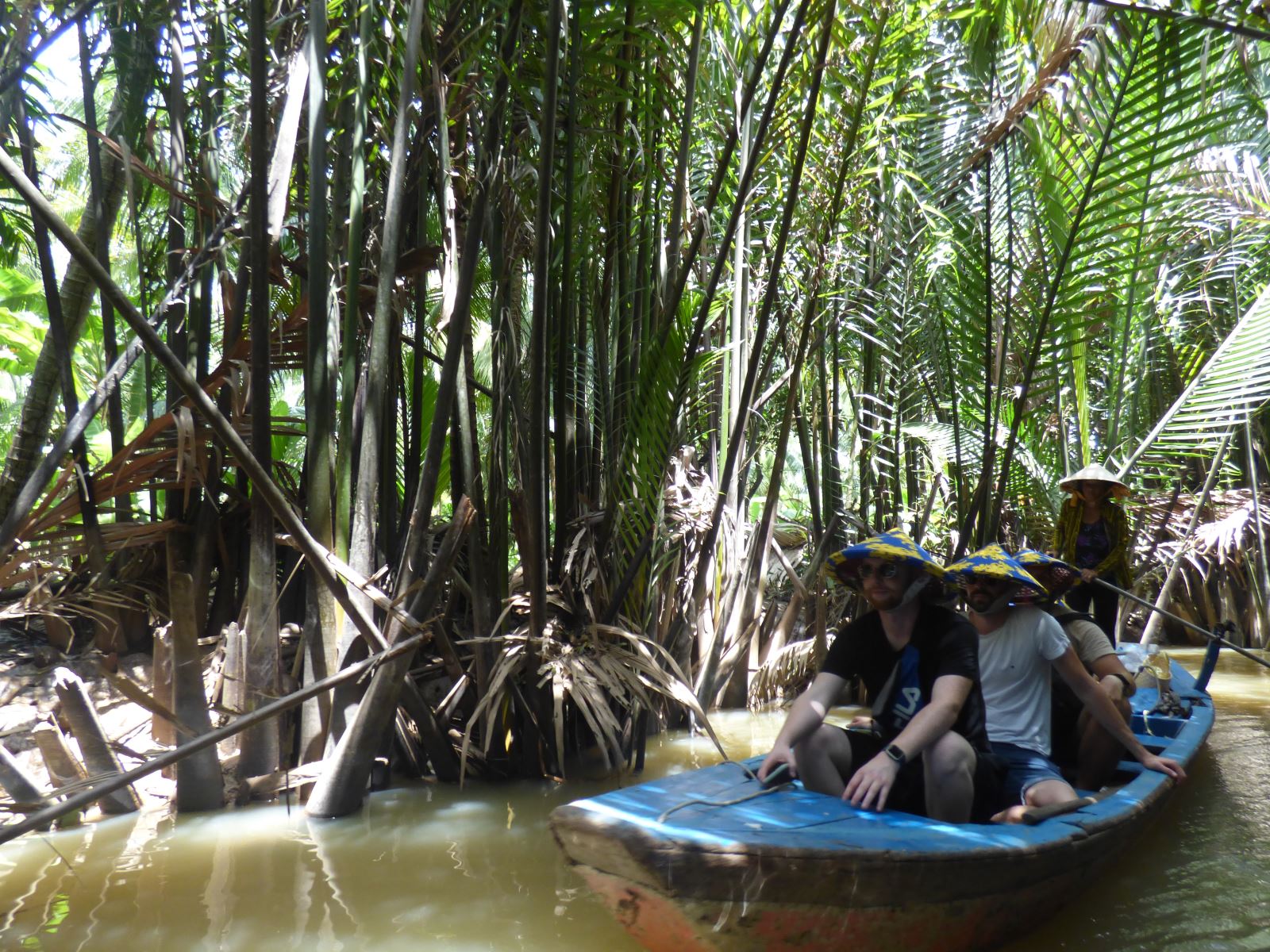 sailing in the ben tre canals