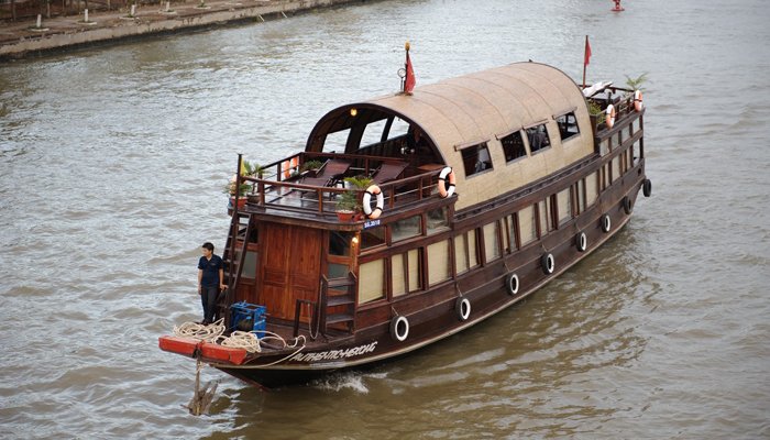 Authentic Mekong Sampan