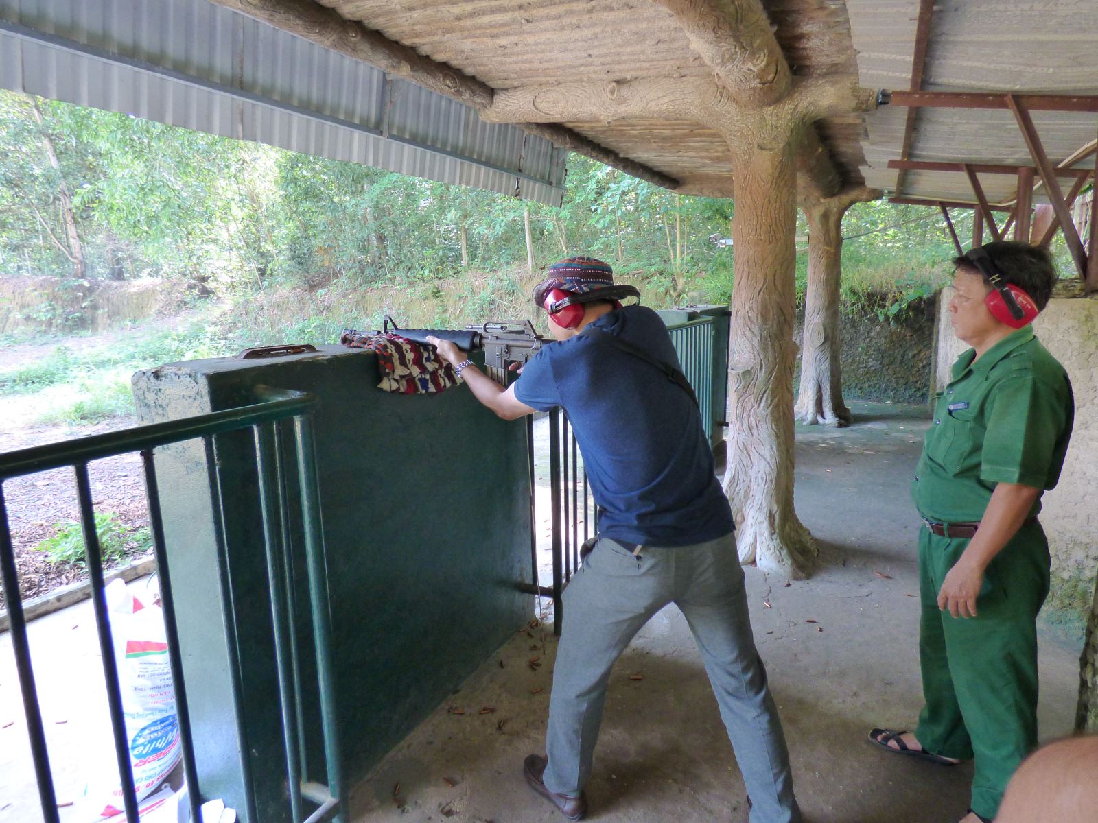 Half day tour Cu Chi Tunnels by motor boat 