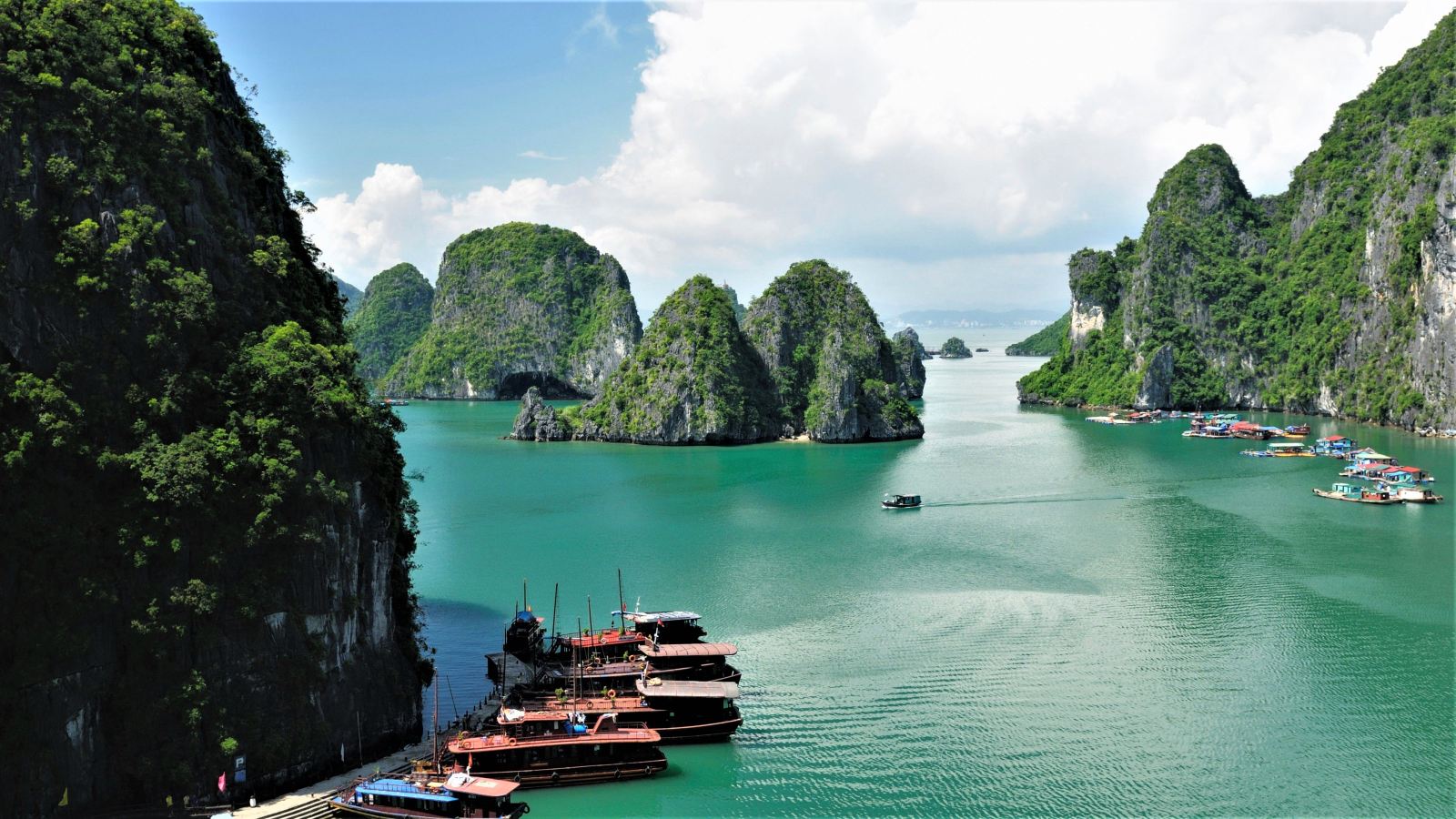 caves in Halong Bay