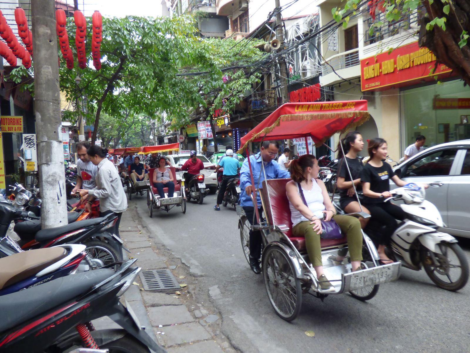 cyclo in Hanoi