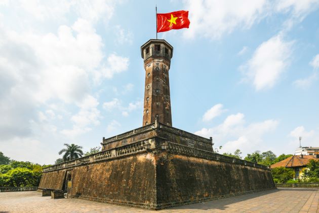 Hanoi Flag pole